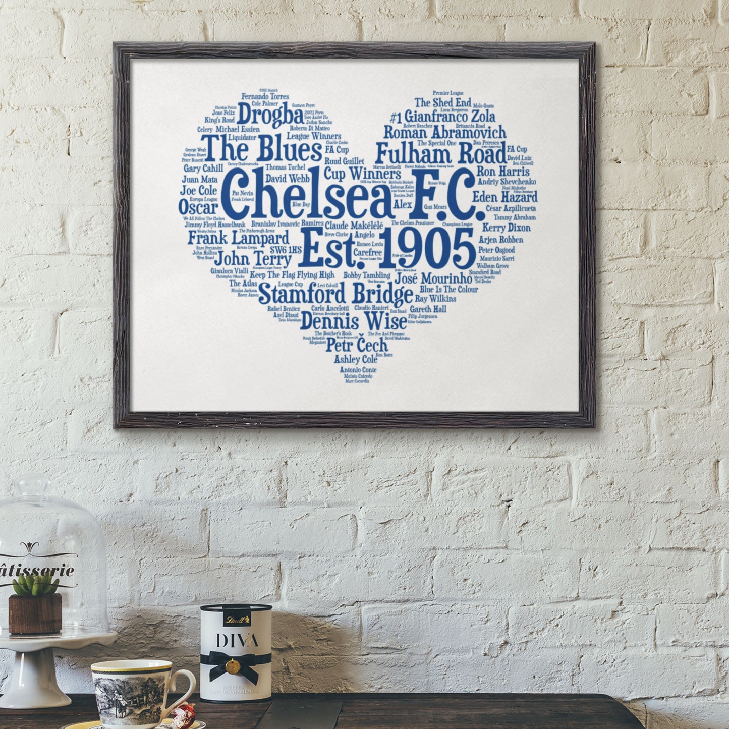 All Things Chelsea FC Word Art Wall Decor (DIGITAL FILE)