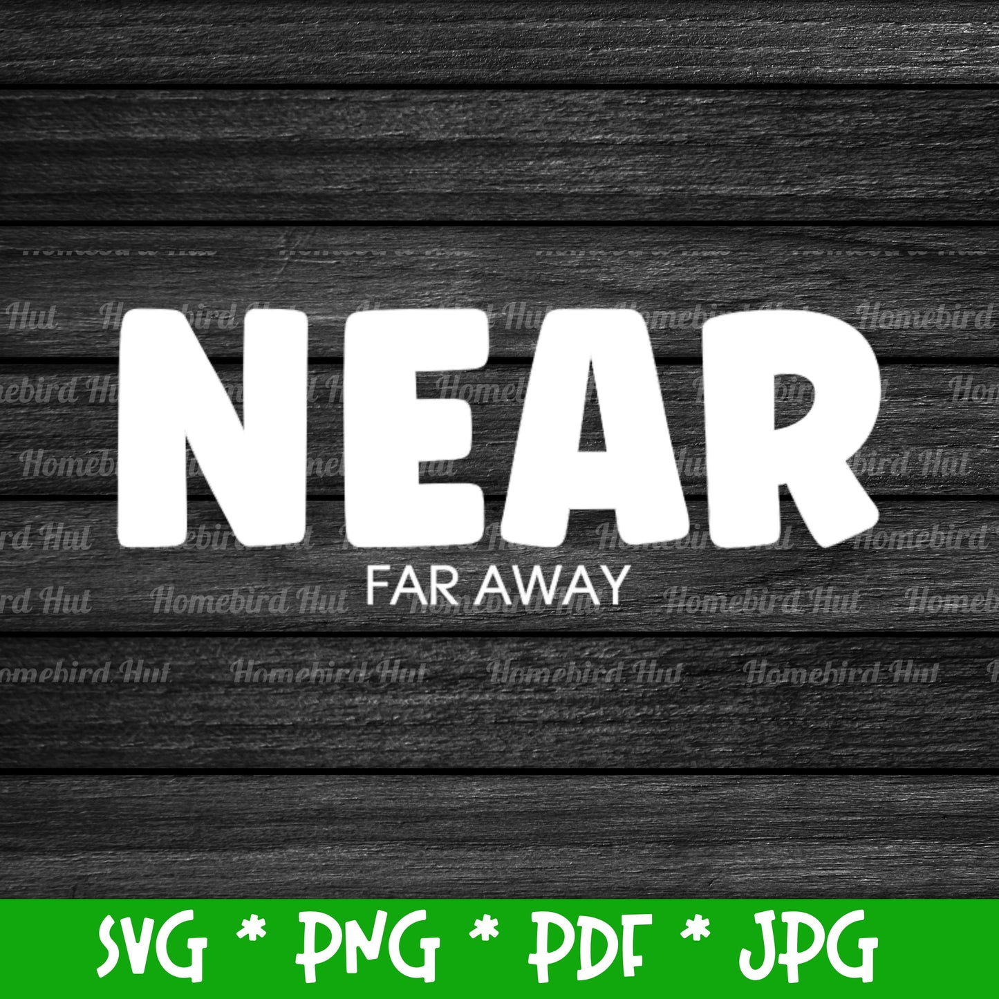 Irish Fr. Ted Humor "Near, Far Away" (Digital File) SVG PNG PDF & JPG File