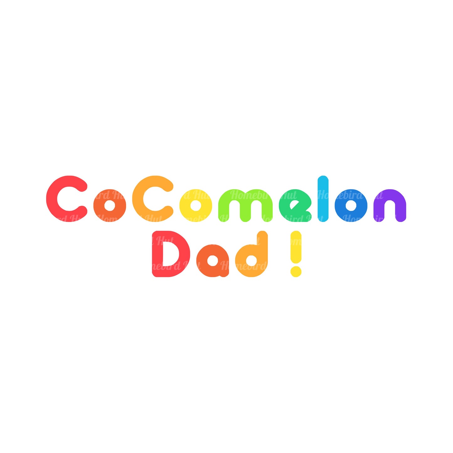 Custom Made Text Cocomelon Style Font PNG SVG (DIGITAL FILES)