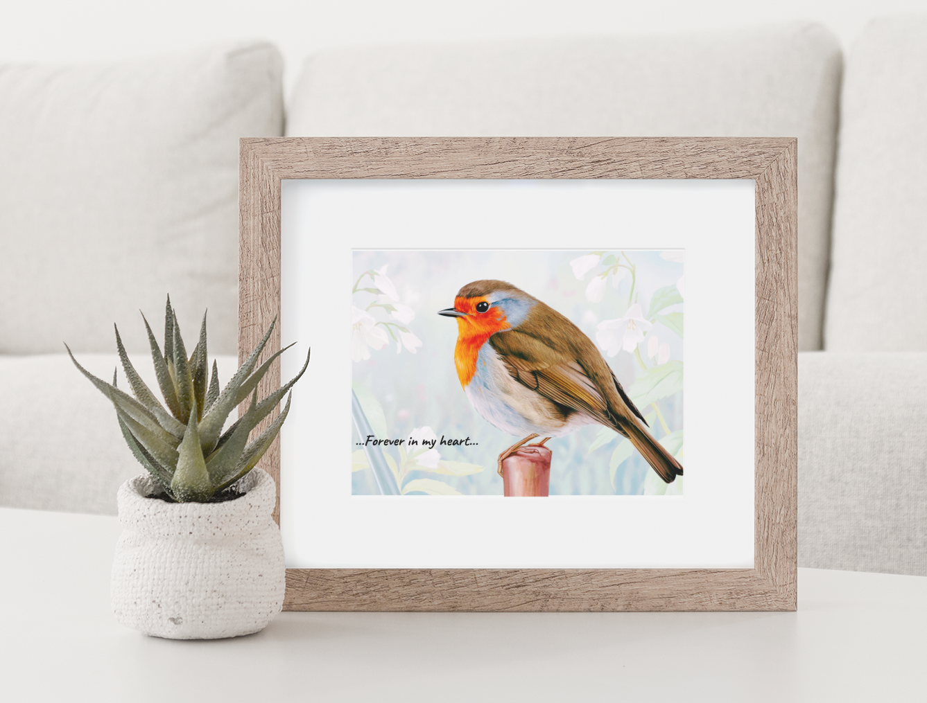 Robin Wall Art 4 Designs (DIGITAL FILES) In Memory of a lost loved one