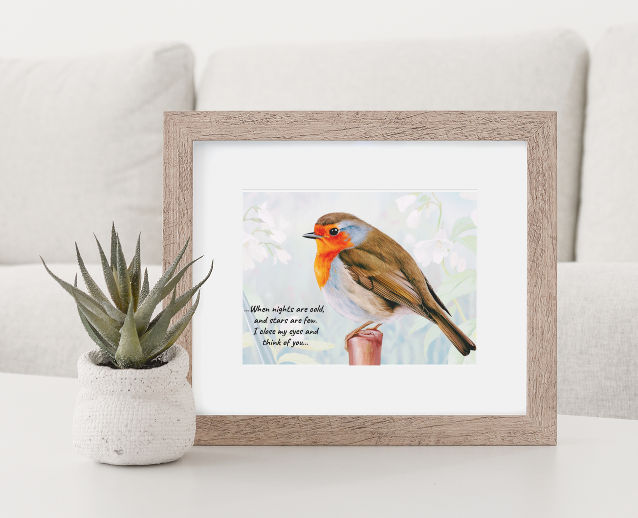 Robin Wall Art 4 Designs (DIGITAL FILES) In Memory of a lost loved one