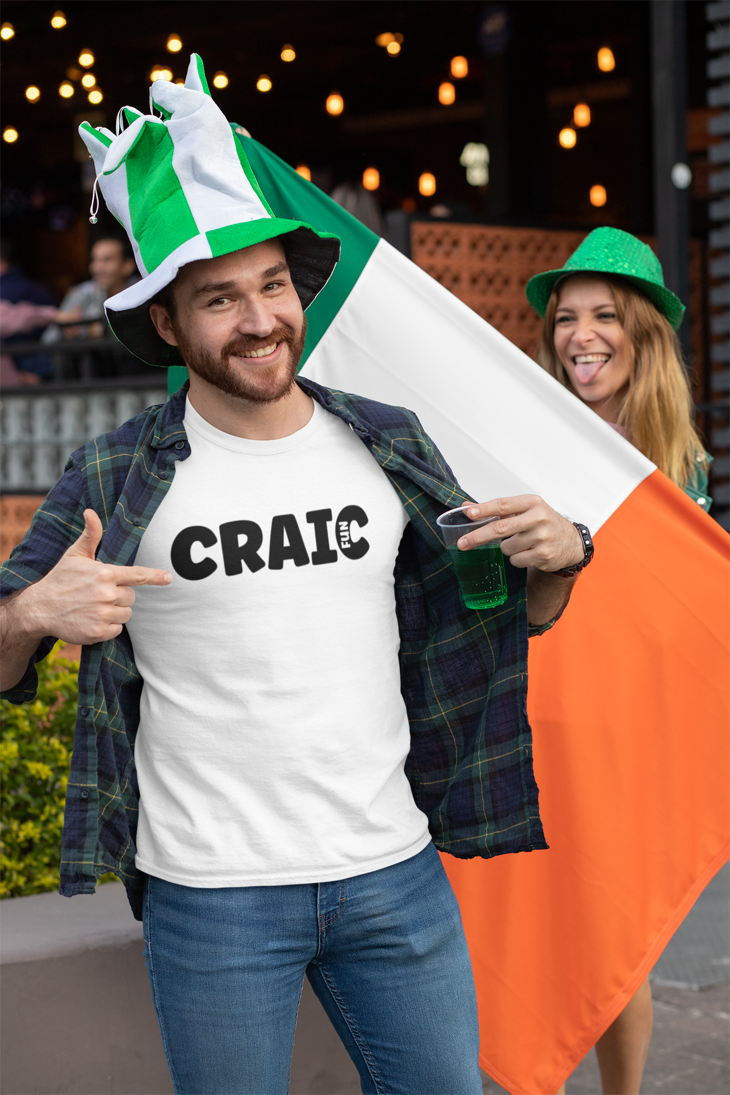 Irish word 'Craic' meaning 'Fun' (Digital File) SVG PNG PDF & JPG File