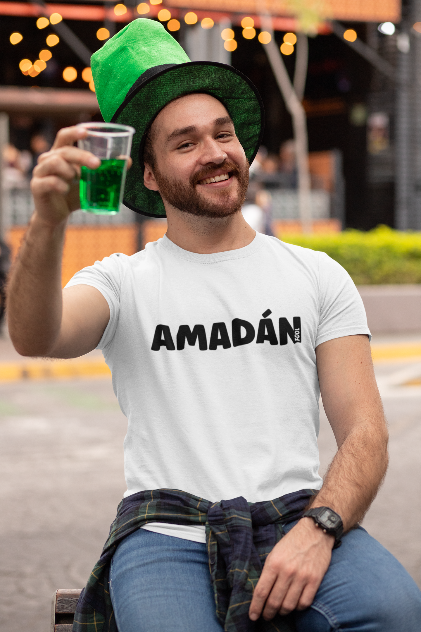 Irish Word 'Amadán' meaning 'Fool' (Digital File) SVG, PNG, PDF & JPG